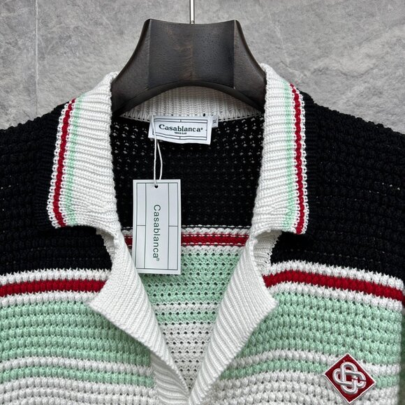 Casablanca Stripe Detail Cardigan - Picture 5 of 9